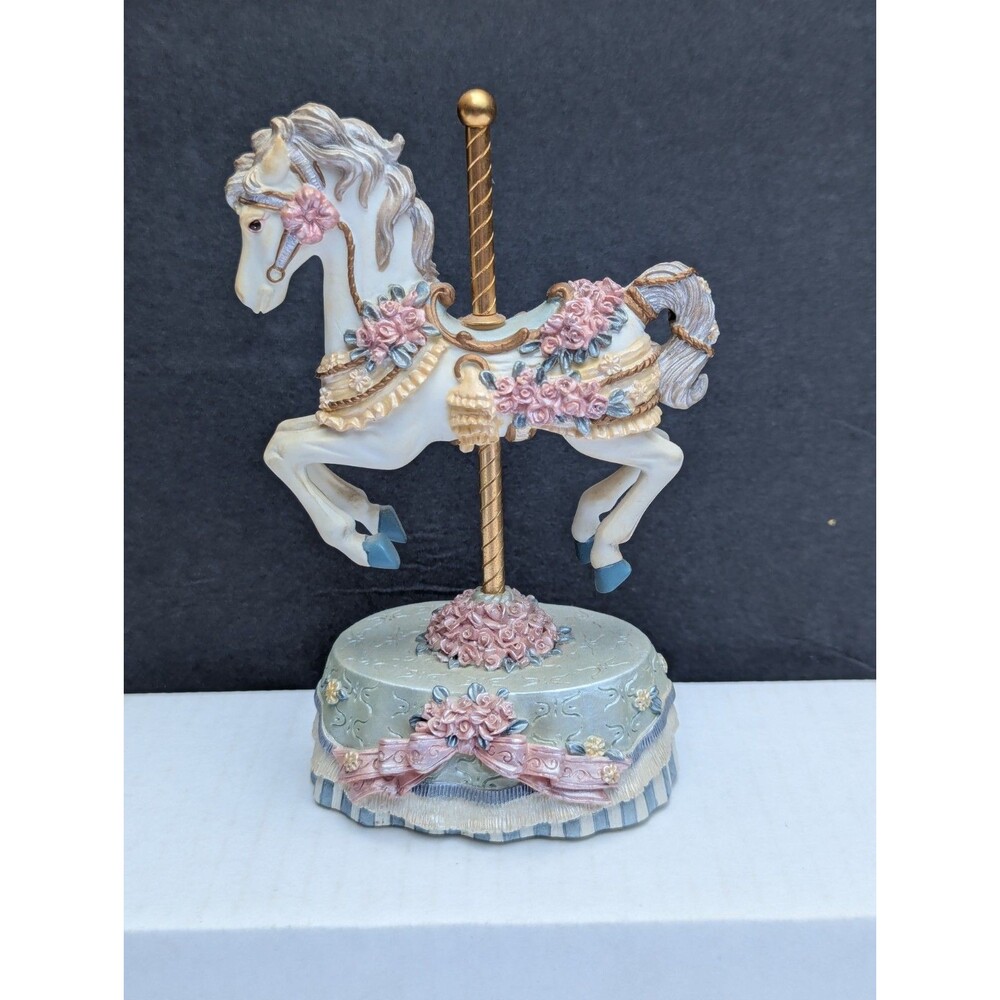 Melodies Heritage House Carousel Horse County Fair "Music Box Dancer"